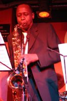 John Ongom on sax